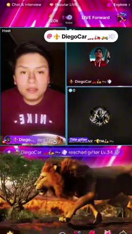 Gracias mi hermano por tu nivel 34 ES MI PRIMER LEON lit estoy emocionado y aun no termino de creerlo 🥺❤️ pero gracias por el apoyo que me has venido dando por estar ahi en los mejores y peores momentos mi bro  sigo sin palabras 🥺❤️@⚜️ DiegoCar🏎️🛵🏍️💨 