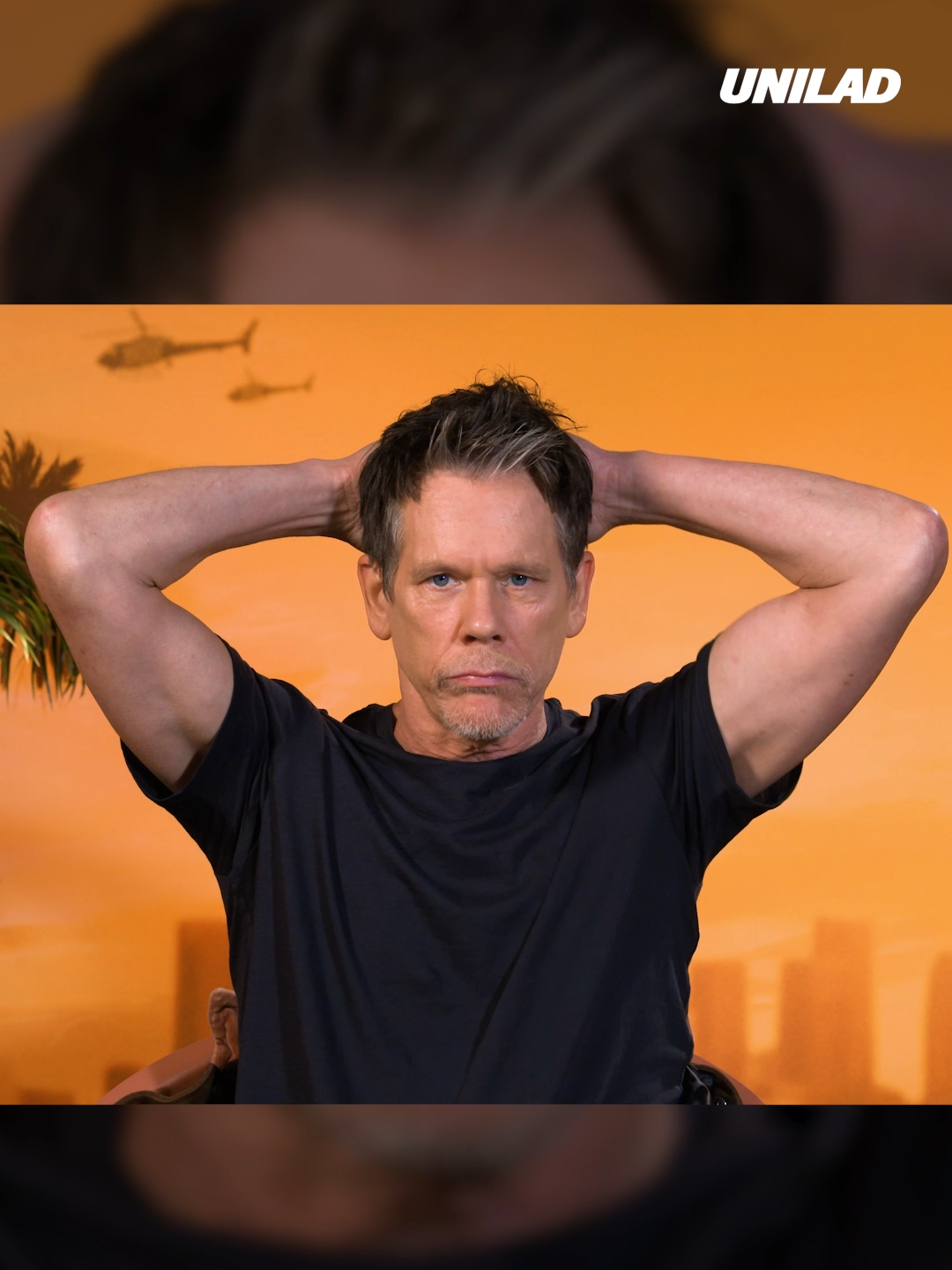 Kevin Bacon shows off his hidden talent! 🤣💪 #UNILAD #Original #KevinBacon #josephgordonlevitt #hiddentalent #funny