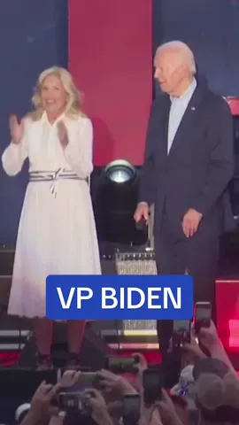 Kamala Harris slips up and almost calls President Joe Biden ‘vice president’ 😳 #kamalaharris #joebiden #vicepresident #president #slipup 