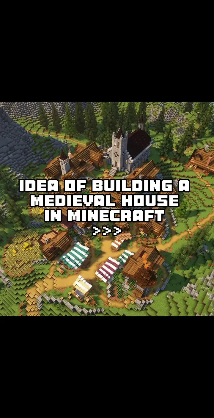 #medieval #Minecraft #minecraftbuilding #building #houseminecraft #minecrafthouse #buildideasminecraft #fyp #tiktok #foryou 