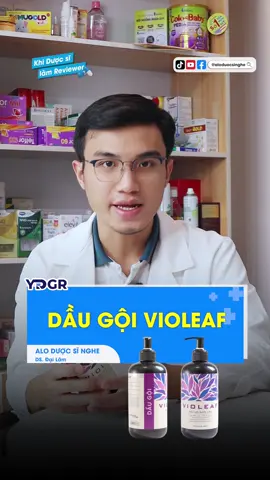 Dầu gội dược liệu cho những ai tóc yếu, dễ gãy rụng #LearnOnTikTok #SongKhoe247 #YDGR #ALODUOCSINGHE #duocsireview #daugoivioleaf 