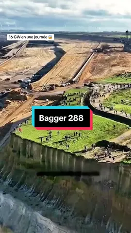 Bagger 288 : plus grande machine au monde ? #bagger288 #bagger #grossemachine 