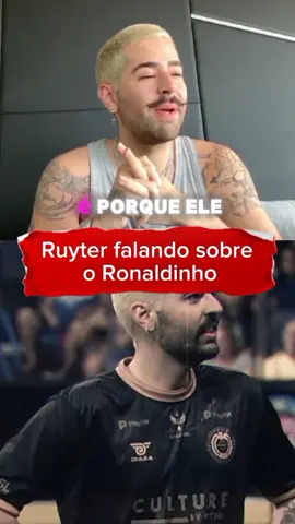 Ruyter falando sobre o Ronaldinho Gaúcho. #ruyter #ronaldinhogaucho #futebol #cortes #foryou #fyp #kaka 
