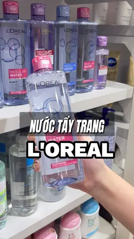 Nước tẩy trang L’oreal quốc dân đây rùiii #nghexinhaccessories #phukienthoitrang #nuoctaytrang #review #LearnOnTikTok 