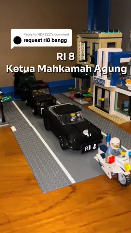 Replying to @NDRZZZ  RI 8 Ketua Mahkamah Agung LEGO VERSION #lego #gipol #police #patwal #RI8 