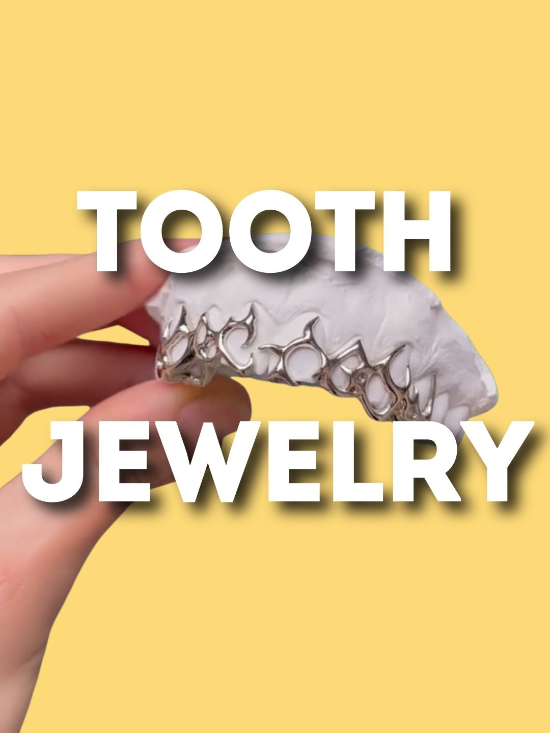 Bling Your Smile: NYC's Tooth Jewelry Trend!    #business #idea #entrepreneur #businessideas