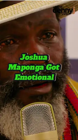 Joshua Maponga got emotional on Denny J Podcast, Joshua Maponga crying, Joshua Maponga on ZanuPF issue. Joshua Maponga talks about his father