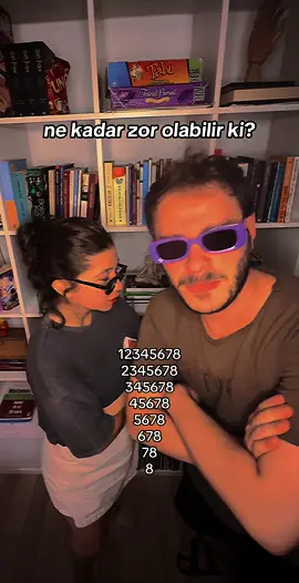 kolay görünüyor değil mi? değil #12345678 