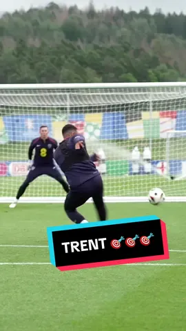 Watch for Trent’s strike 🎯 Stay for Jude’s reaction 😂 #england #threelions #EURO2024 #trentalexanderarnold 