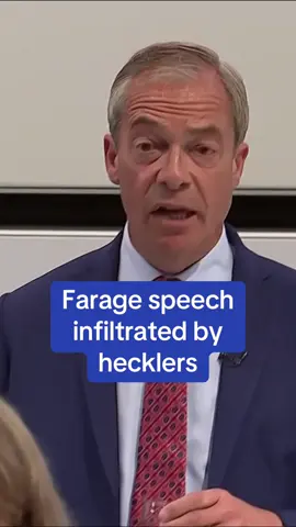 The new MP for Clacton-on-Sea Nigel Farage quipped that the encounter would be good practice for the House of Commons. #reformuk #farage #uk #generelection2024 #politics 