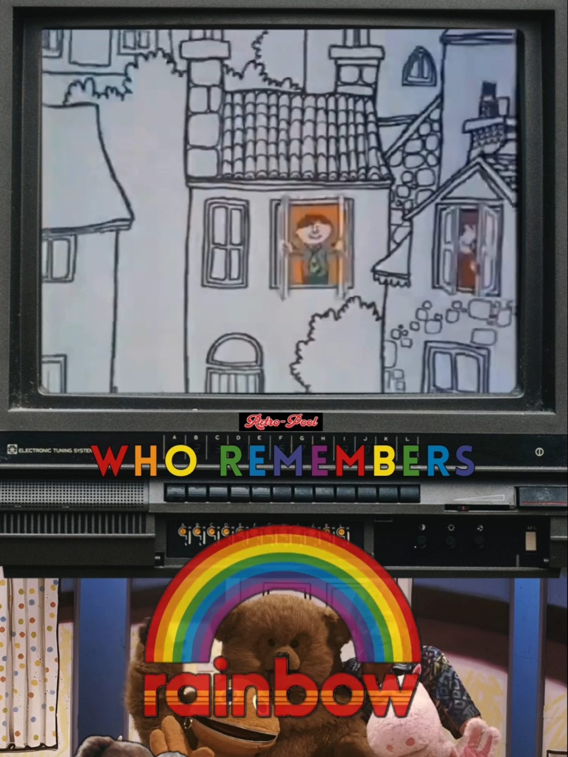 Rainbow - Intro&Outro #rainbow #tv #uk #kids #classic #retro #nostalgia #nostalgic #70s #80s #genx #fyp #foryoupage
