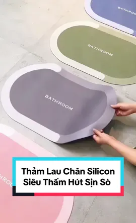 Thảm lau chân silicon siêu ghấm hút sịn sò đế coa su chống trơn trượt@ #hungchieu #learnontiktok2024 #trangtrikimhue #viral_videos #viraltiktok #thamsiliconsieutham #thucute #danappa 