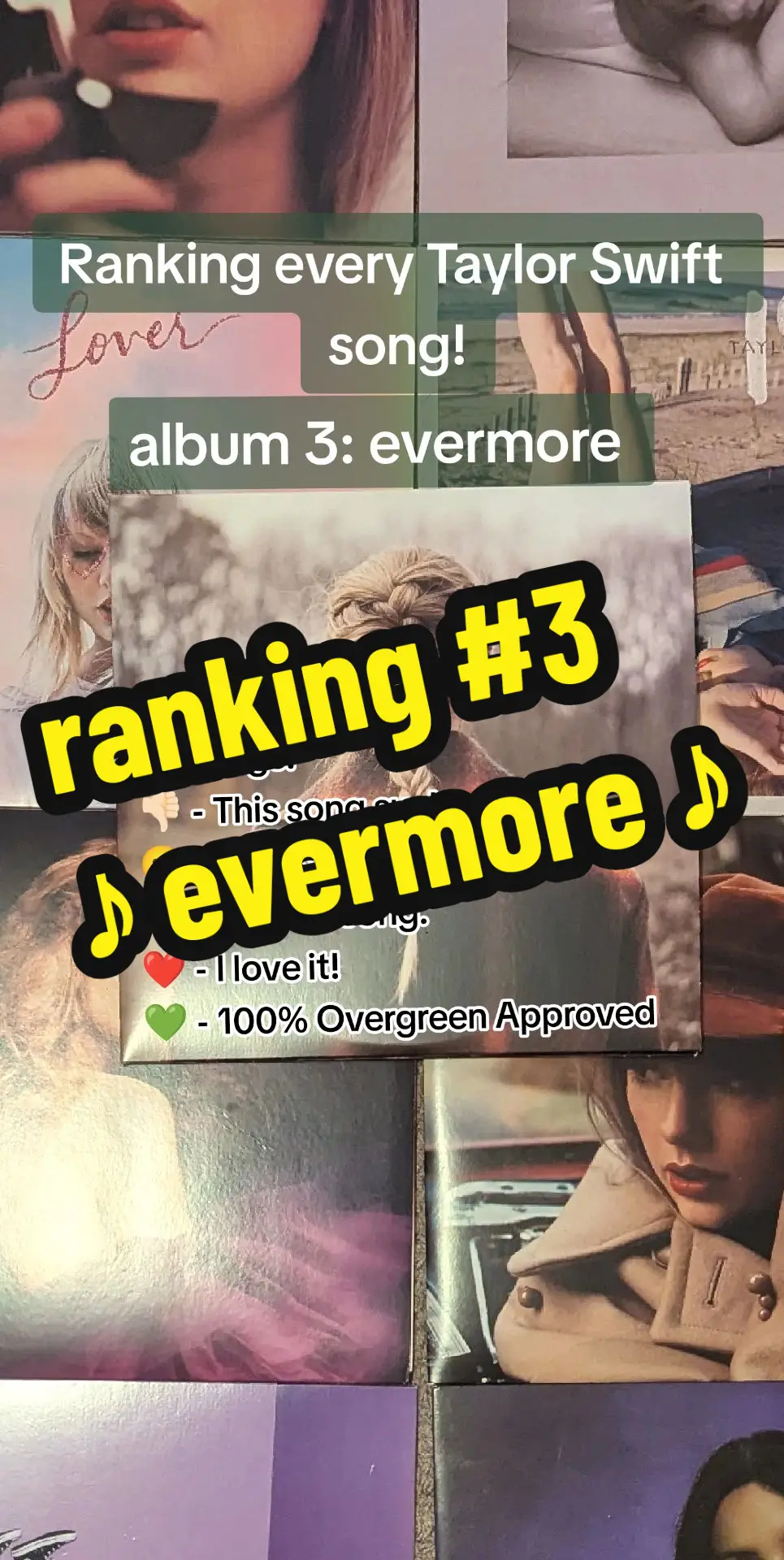 y'all are gonna hate me for this one, i can feel it #TSTheErasTouronTikTok #evermore #evermorealbum #evermoretaylorswift #taylorswift 