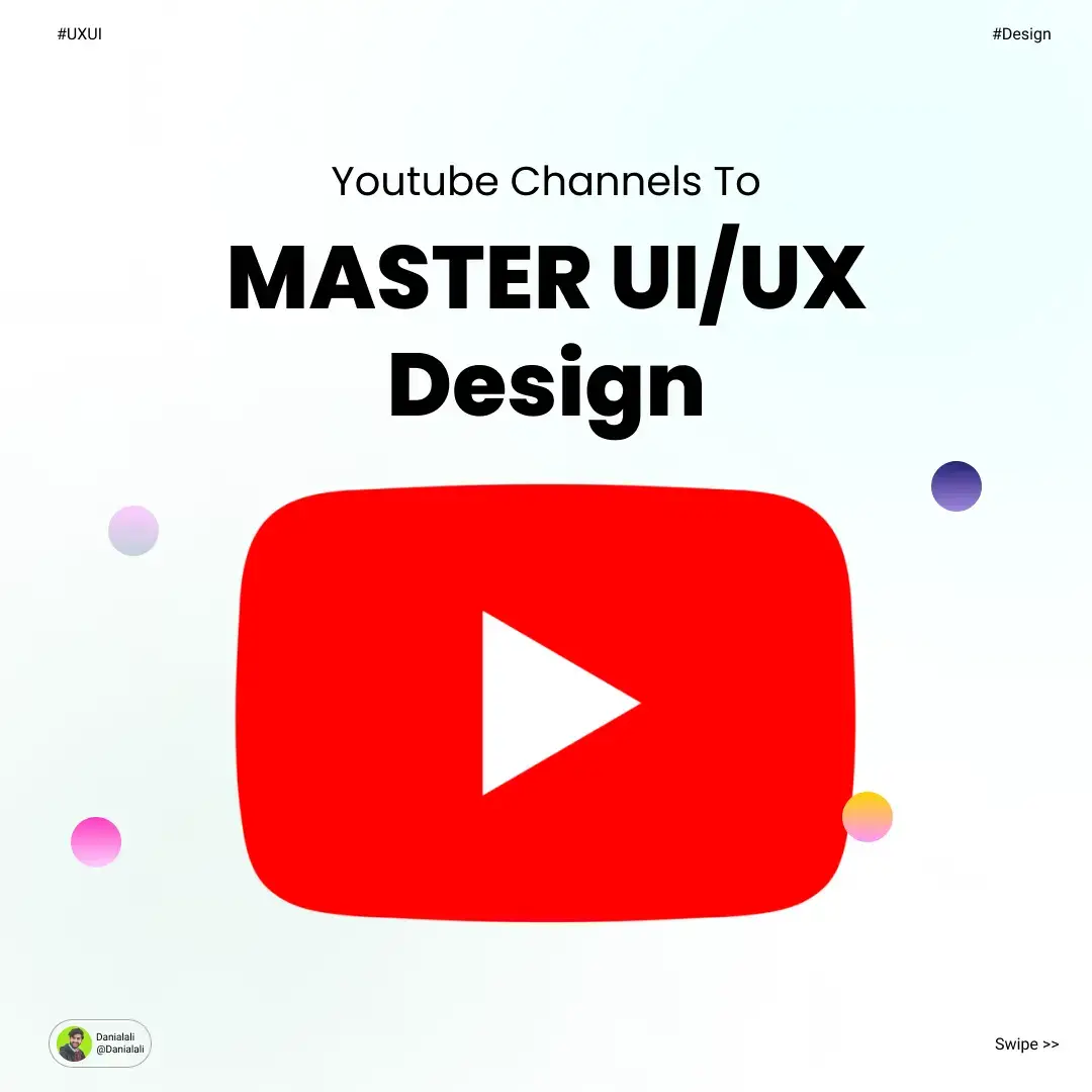 Youtube channels to master uiux design #uiux #ux #ui #uiuxdesign #uiuxdesigner #uxdesigner #userinterface #userexperience #foryou #viral #unfreezmyaccount 