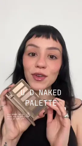 What a throwback! @urban decay has those taupey shades we al love, so happy I got this! #urbandecay #taupe #cooltonedmakeup #softgoth 