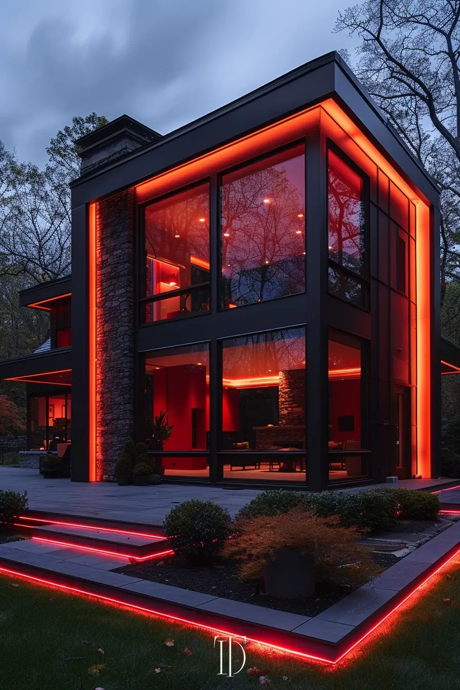 Black and Red <2 #interiordesign #interiorarchitecture #design #architecture #designhouse #blackhouse 