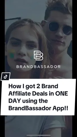 If you are looking to get some brand affiliate deals, don’t walk, RUN to dowlad the @brandbassador_official APP NOW‼️This app has been so helpful to me while getting started on my journey as a small content creator/brand ambassador.  This is NOT a sponsored post. I just feel more people need to know about this app. There are tons of brands that are looking for partners and they are easily available on the Brandbassador App.  Go download and get some deals! Good luck! #contentcreator #brandambassador #affiliatemarketing #affiliatemarketingforbeginners #foryou 