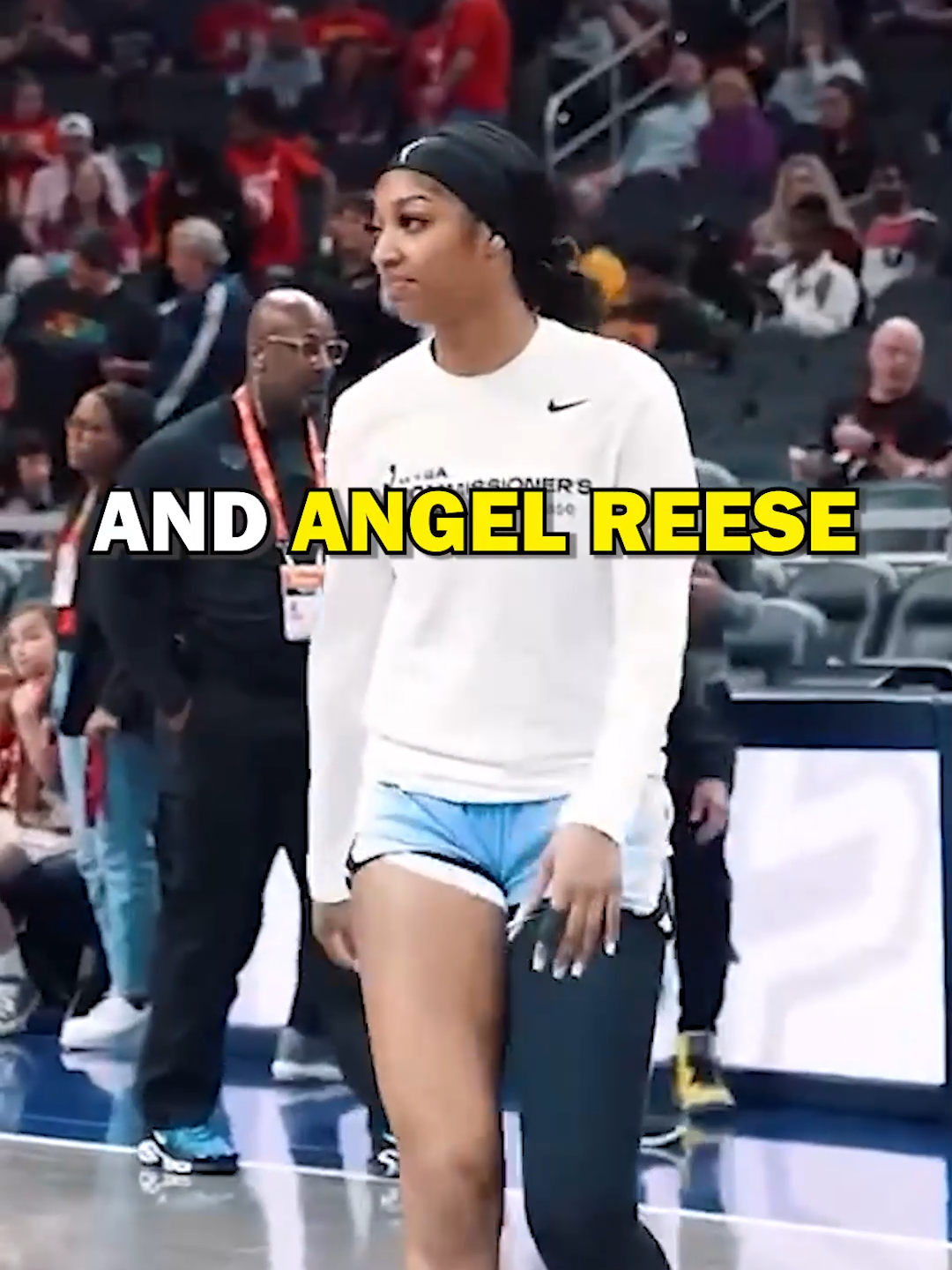 Caitlin Clark and Angel Reese as teammates? 🍿 #caitlinclark #angelreese #indianafever #chicagosky #WNBA #wnbaallstar