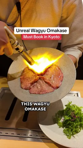 gotta get back to kyoto for more meals like this! #wagyu #omakase #kyoto #japanesefood 
