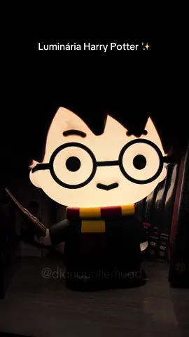 Apaixonada na minha luminária 😍 Deixei o link dela lá na rede vizinha pra quem quiser. . . . #harrypotter #harrypottertiktok #harrypotterfan #potterhead #potterheads #harrypottercollection  