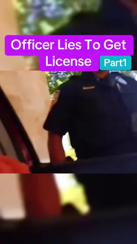 Officer Lies To Get License #audit #lawyer #lawsuit #auditor #fypage 