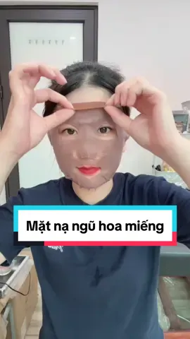 Combo 50 miếng mặt nạ ngũ hoa dùng đắp dưỡng da giúp giảm sưng viêm, kiềm dầu và hạn chế thâm do mụn để lại.  #nanocee #thammyhuyentrang #matnanguhoa #matnanguhoamieng 