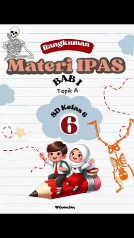 Ringkasan singkat materi IPAS Kelas 6 Kurmer Bab 1 semester 1#capcut #canva #kurmer #berbagi #guru #materikelas6 #kelas6 #kurikulummerdeka #materi #ipas #belajar #materisekolah 