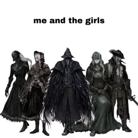 fromsoft girls that wear black will always be my favorite gender #bloodborne #darksouls #darksouls3 #yuriaoflondor #thedoll #eileenthecrow #firekeeper #ladymaria #fromsoftware #fypシ 