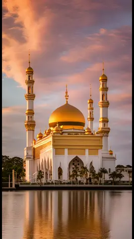 The majestic Jame’ Asr Hassanil Bolkiah Mosque in Brunei, illuminated by the golden hues of sunset. A true testament to architectural beauty and spiritual tranquility. 🕌✨ #Brunei #JameAsrHassanilBolkiah #SunsetGlow  #Brunei #JameAsrHassanilBolkiah #SunsetGlow #BeautifulDestinations #TravelBrunei #MosqueArchitecture #GoldenHour #TravelPhotography #ArchitecturalMarvels #ExploreTheWorld #TravelInspiration #CulturalHeritage #Wanderlust #AdventureAwaits #TravelGram