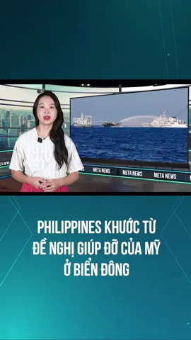 Philippines khước từ đề nghị giúp đỡ của Mỹ ở Biển Đông #tintuc #tiktoknews #xuhuong #fyp