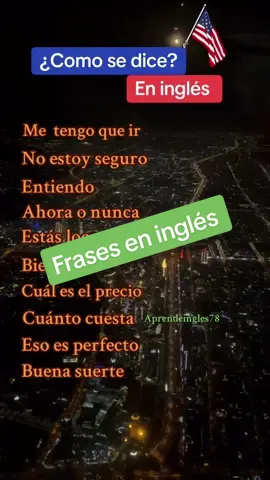 Frases en ingles #ingles #inglesfacil #inglesrapido #aprendeingles78 #inglesamericano #inglesparatodos 