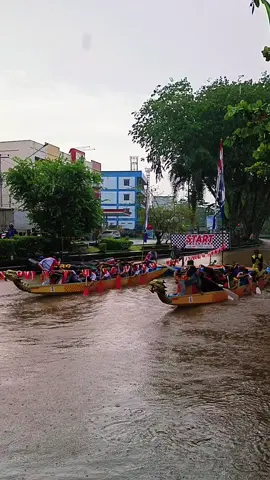 Lomba Dayung Sampan#Sungai Jawi#Pontianak #