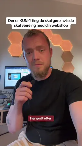 Vigtig video: sådan bliver du rig på din webshop, uden at stresse dig selv ihjel. 😅 GRATIS UNDERVISNING: på linket på min profil. 