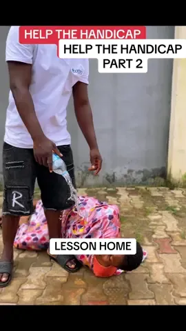 HELP THE HANDICAP PART 2#1min #skit #movie #nature #longervideos #longervideosontiktok 