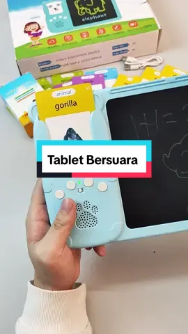 Tablet Kartu Bersuara #tabletanak #tabletanakmurah #tablet #mainanedukasi #tabletviral #anakpintar #MK404 #mainankita 
