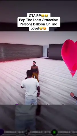 Pop The Least Attractive Persons Balloon Or Find Love!😂😍 #poptheballoon #foryoupage #smashorpass #dating #datingtips #foryou #fyp #date #singlelady #gta 