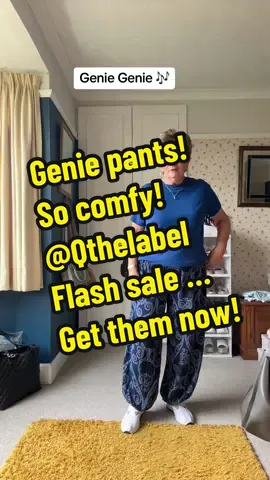Wow! So comfortable! @Q The Label #geniepants #flashsale #getyoursnow #fyp 