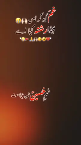 غم کیوں کریس تیساں رشتہ کیا ہے 🙌🏻😒🥺😳🌚💔😭🚩😔#ایام_محرم_الحرام #محرم_عاشوراء #محرم_الحرآم #ya_ali #یا_زاہرا #ya_hussainع #یا_حسین_یا_حسین🚩 #سلام_یاعلی_علیہ_سلام🚩🙌 #غلام_پنجتن_پاک👑🏴🏴🚩🚩 #hussain_zindabad_hussain_zindabad💞💖 #viralvideo #viralvideotiktok #foryourpage #foryoupageofficiall #viralvideo #foryourpage #foryoupageofficiall #viralvideotiktok @👑مہر حسنین خان سیال🙌 @