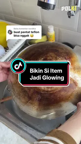 Membalas @nurulkia Jangan sampai ketukar ya Mam! Kalau buat bersihin kerak pakai Polki pembersih kerak 😁 #pembersihkerak #polki #pembersihdapur #pembersihpanci #PromoGuncang77