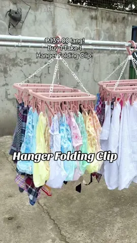 Buy 1 take 1 lang ito mga kumare! #hangerfoldingclip #foldingcliphanger #cliphanger #buy1take1 