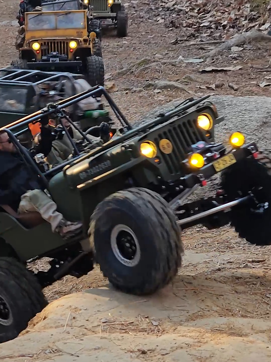 Enjoy RC CAR hiking on the weekends 4 - Willys Jeep #rc #offroad #rccar #jeep #4x4 #trx4 #truck