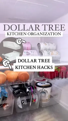 Dollar Tree ✨kitchen✨ organization hacks!  💕Which idea was your favorite?! 🤩📸👇🏻 SHOPPING list: 🛒 Dollar Tree Can Dispenser Bins  🛒 Dollar Tree Clear Clip on Baskets 🛒 Dollar Tree Cabinet Towel Bar  🛒 Dollar Tree Dish Rack *not a dish drying rack* #DIY #organization #organizationideas #dollartree #hack #homehacks #Home #homedesign #diyproject #tutorial #hacks #dollar #kitchen #Lifestyle #lifehacks #organize