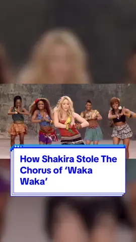 How Shakira stole the chorus of ‘Waka Waka’ #africa #african #africantiktok #shakira #wakawaka #cameroon #cameroun 