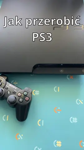 Oto jak przerobić PlayStation 3 w mniej niż minutę #playstation3 