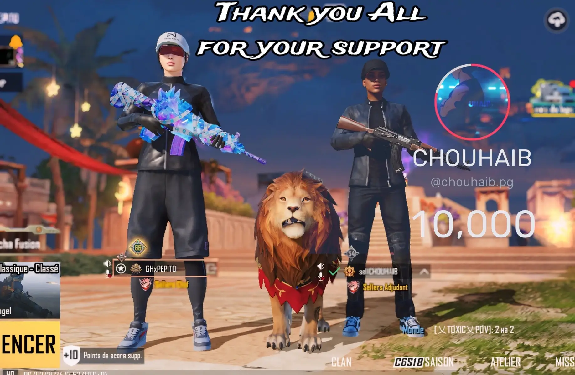 Thanks for your support , just fun ❤️ #pubgmobile #pubglover 