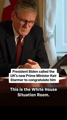 President Joe Biden called the UK’s newly-elected Prime Minister, Keir Starmer, to offer his congratulations on the Labour Party’s landslide victory.