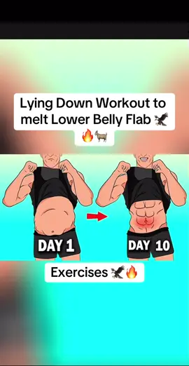 Day 10 ? Lying donw workout to melt lower belly flab 🦅🔥🔥⚡️ #workout #unitedkingdom #bellyfat #absworkout #unitedstates 