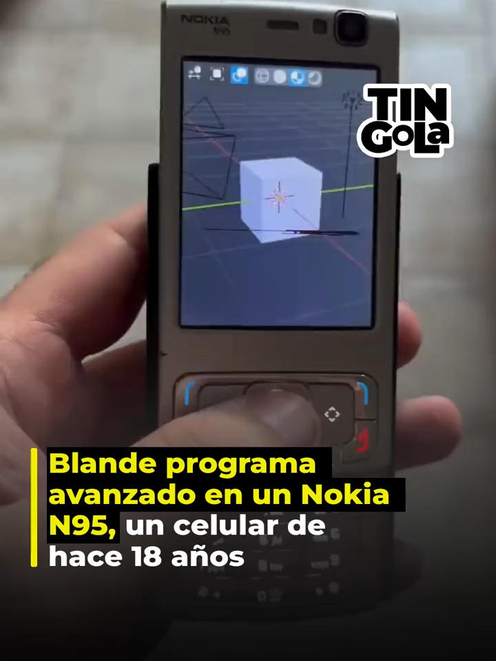 Blande programa avanzado en un Nokia N95, un celular de hace 18 años Un viaje al pasado con un dispositivo clásico mostrando sus capacidades. ¡Descubre cómo este viejo celular sigue sorprendiendo! 📱🔙 #NokiaN95 #TecnologíaRetro #ViajeAlPasado #TeléfonosClásicos #NostalgiaTecnológica #buzz #mundoanimal #reto #norteamericano #noticias #viral #tingolabuzz #news #tingolanews #tingola #noticiasrapidas