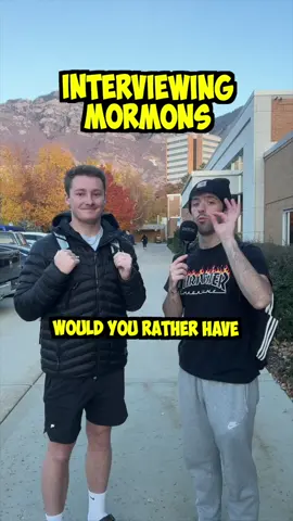 Interviewing Mormons #byuinterview #byu #byuinterviews 