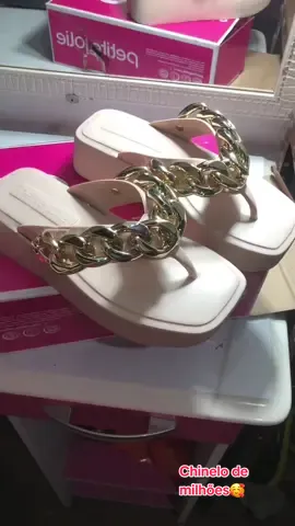 #comprinhas #petitjolie😍😍 #tamanco #tamancopetitejolie #chinelo